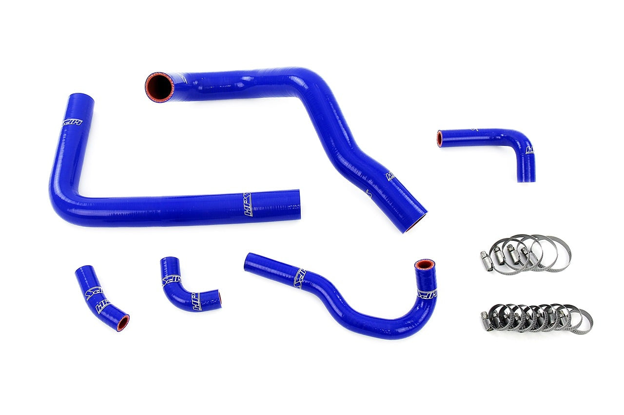 HPS Performance Silicone Air Intake Hose Kit, Blue, 57-2148-BLUE