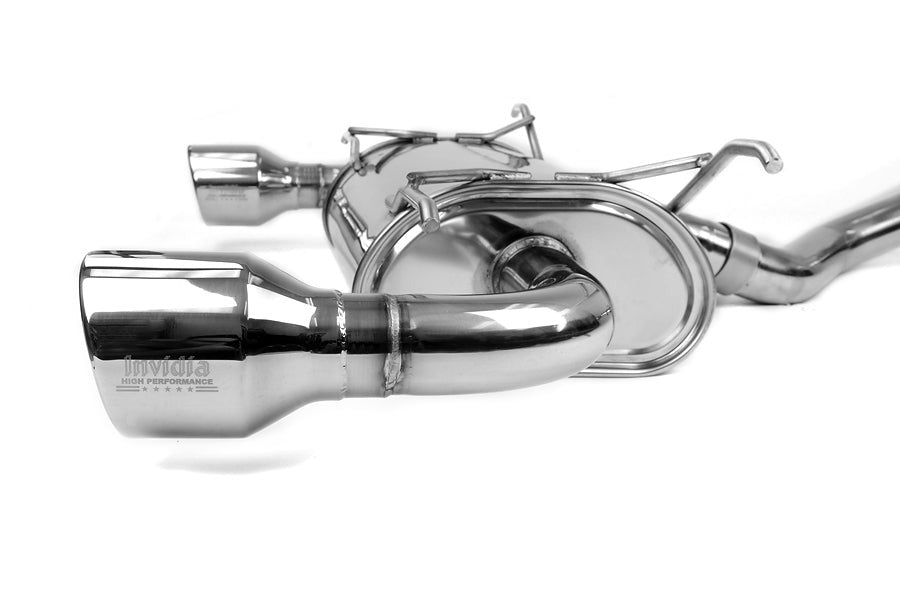 Invidia Q300 Cat-Back Exhaust - Stainless Steel Tips - 2013-2024 Scion FR-S / Subaru BRZ / Toyota GR86