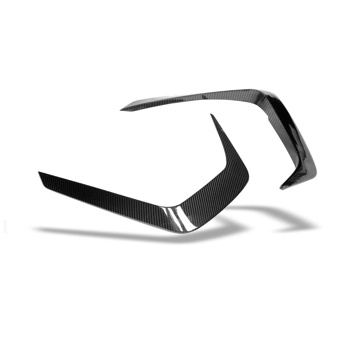 Revozport Carbon Fiber Front Bumper Canards - BMW / F91 / F92 / F93 / M8