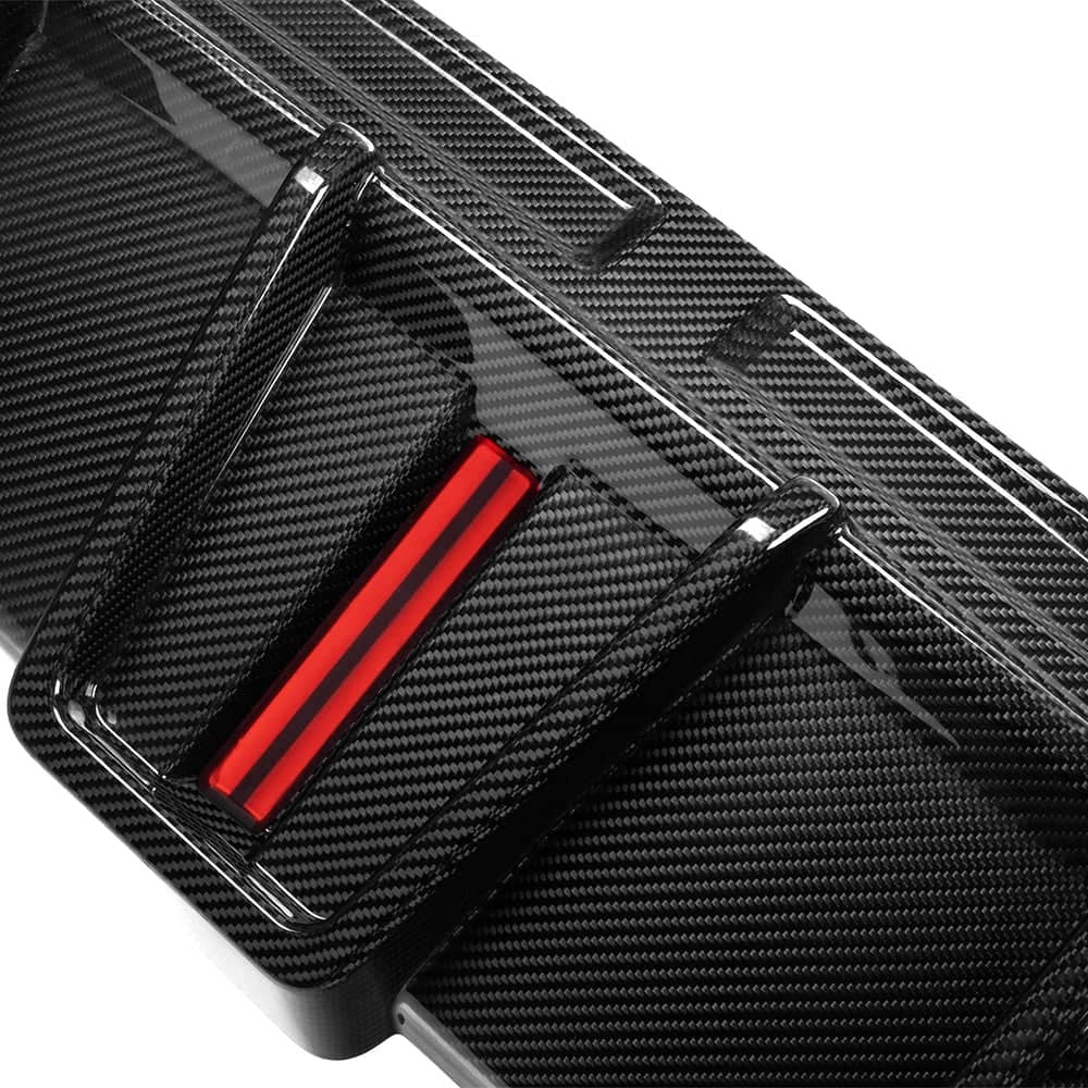X6M F96 SQ Style Dry Carbon Fiber Diffuser With or Without Brake Light