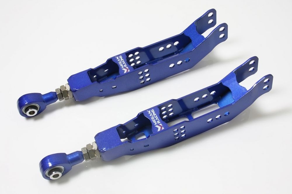 Megan Racing Type II Rear Lower Camber Control Arms - 2008-2021 Subaru WRX & STI / 2013-2021 Scion FR-S / Subaru BRZ / Toyota 86
