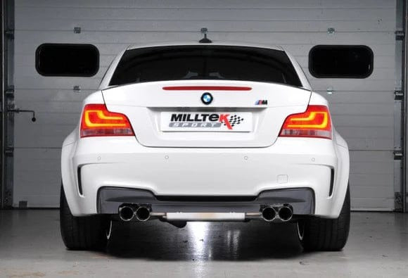 Milltek E82 M Coupe Non-Resonated Secondary Cat-back