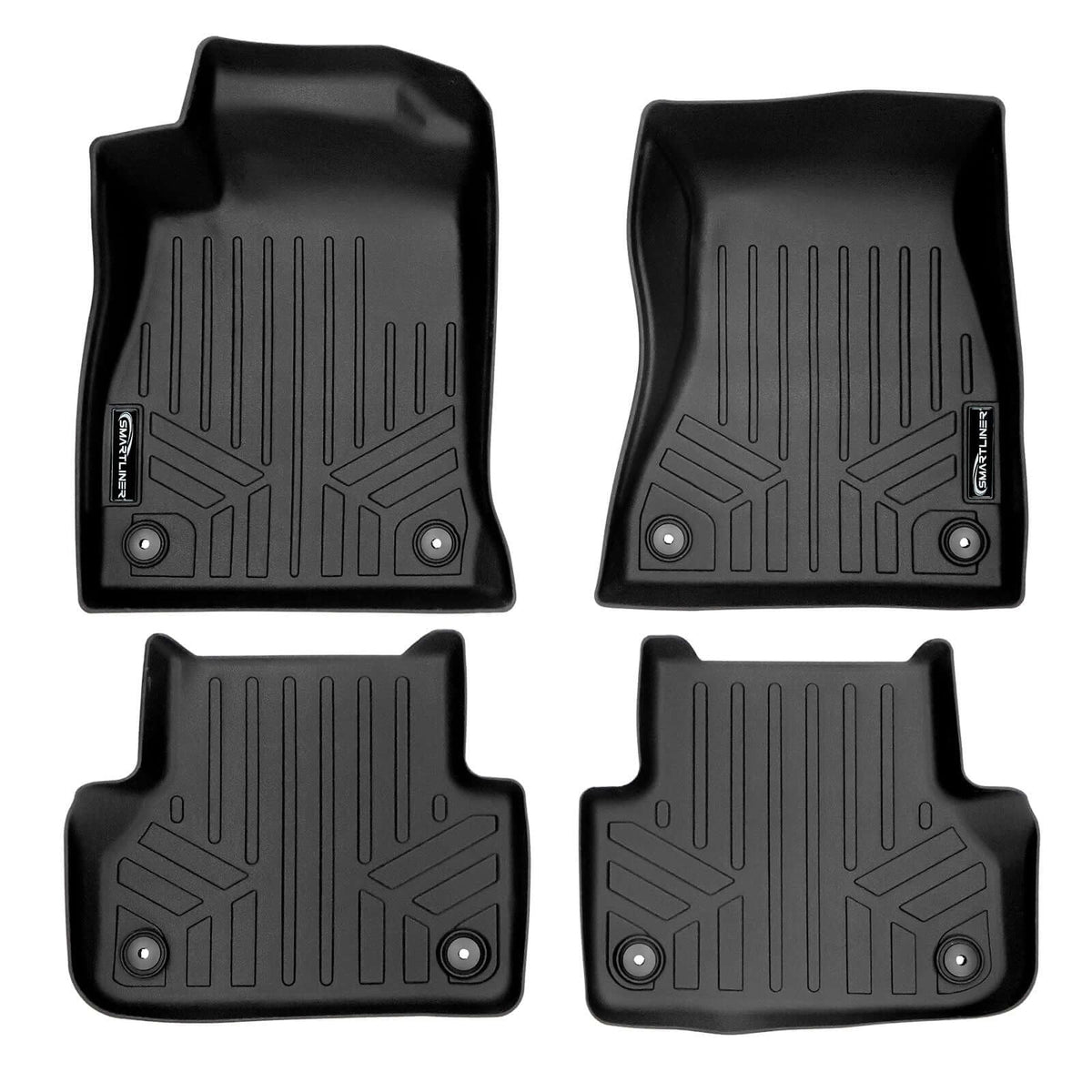 SMARTLINER Floor Liners for 2018-2025 Audi A5 / S5 (Sportback)
