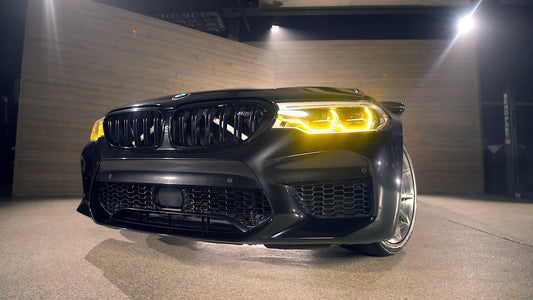 Kies Motorsports Yellow DRL Harness for Headlights BMW F90 M5