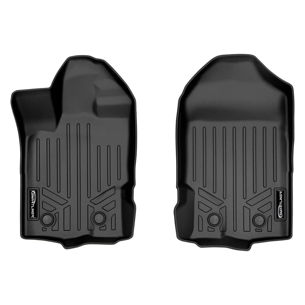 SmartCoverageTM Floor Liners For 2019-2023 Ford Ranger SuperCrew Cab (Carpet)