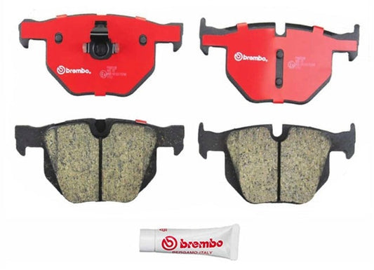 BMW E70 X5 Rear Ceramic Brake Pad Set By Brembo 34216776937 or 34216768471