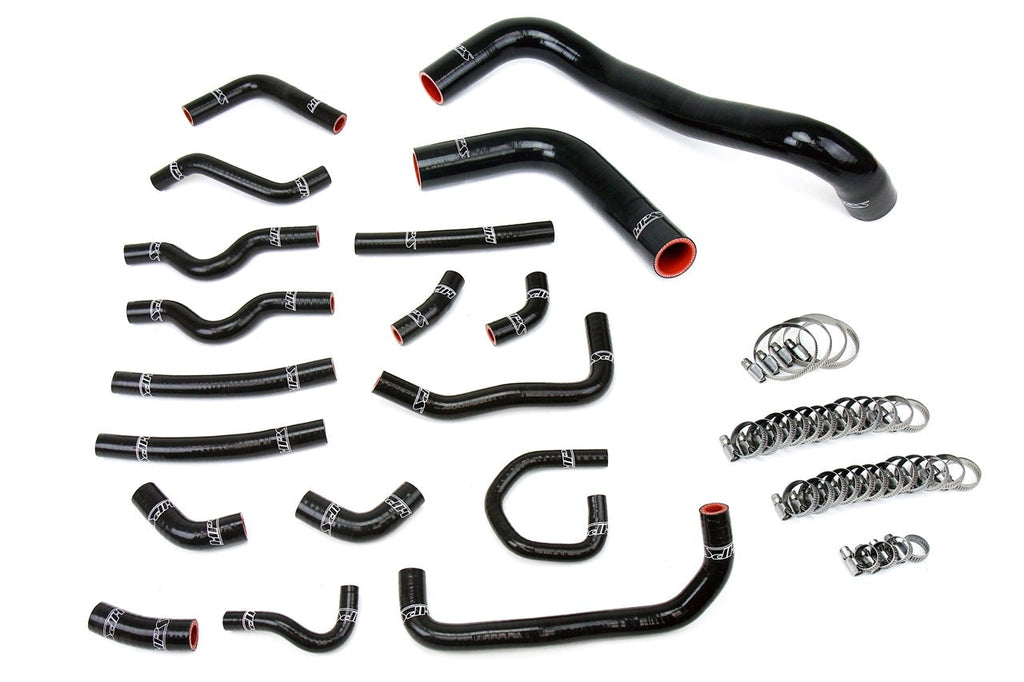 HPS Reinforced Silicone Radiator + Heater Coolant Hose Kit, Lexus 98-02 LX470 4.7L V8 J100, 57-1914