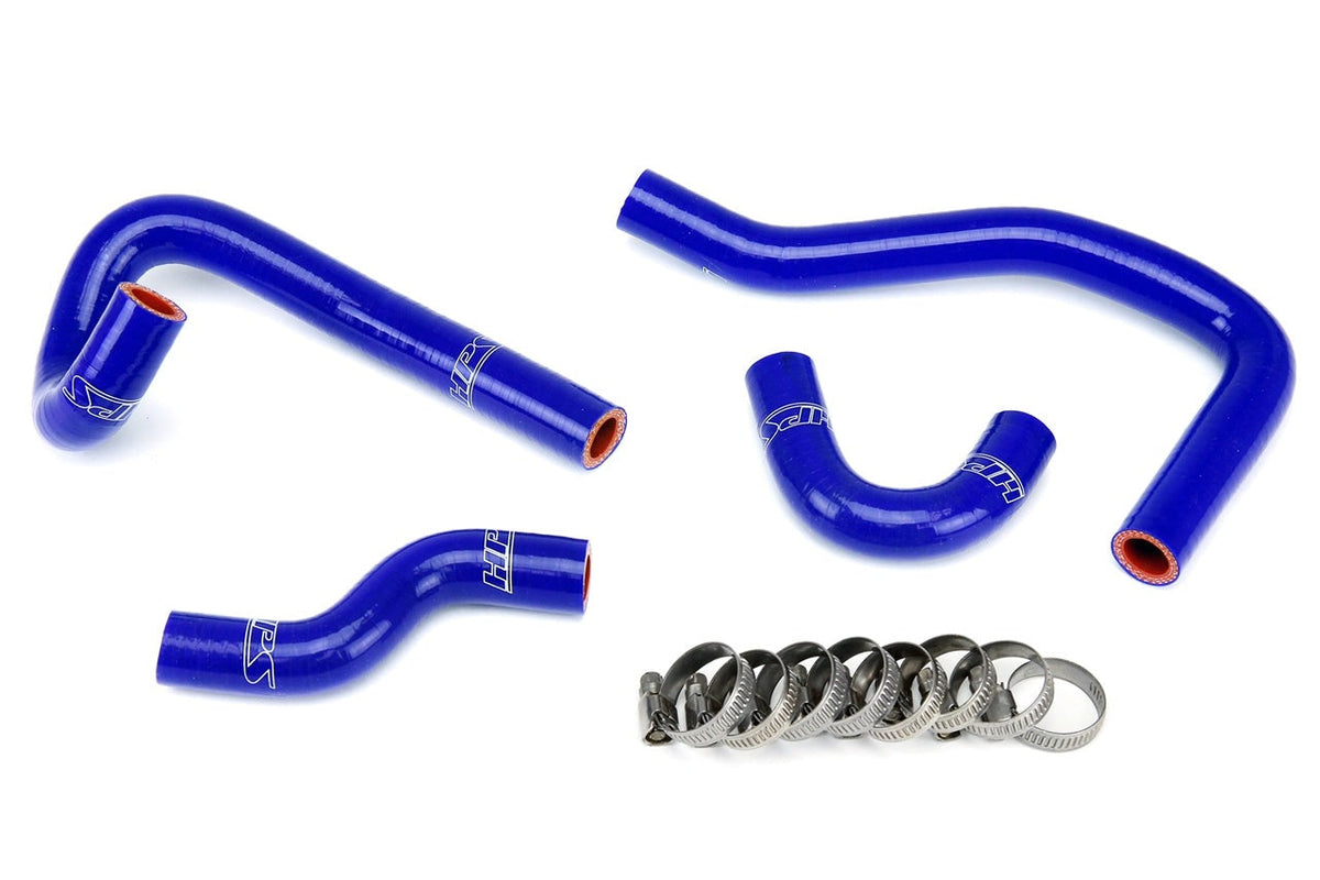 HPS Blue Reinforced Silicone Heater Hose Kit Mazda 93-95 RX7 FD3S