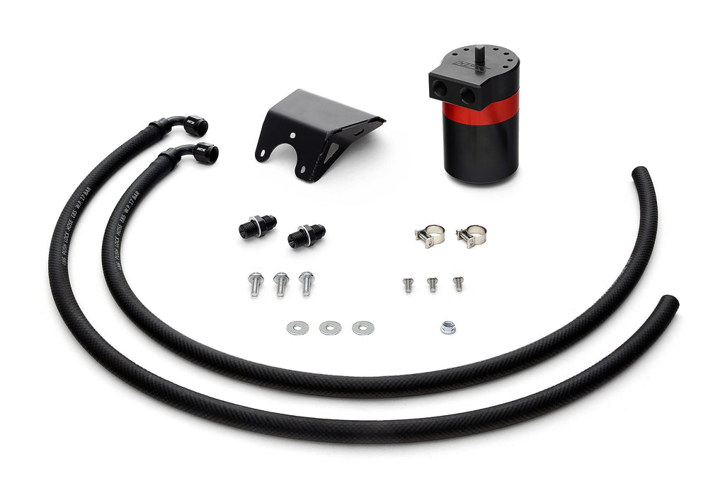 HPS Performance Aluminum Oil Catch Can Kit 2015-2019 Subaru Legacy 2.5L Non Turbo, 860-006