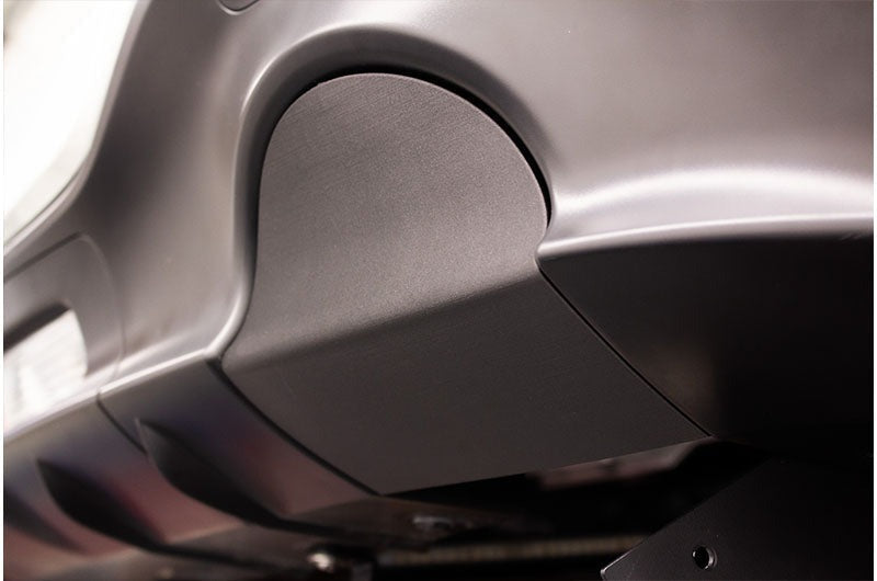 Verus Engineering Exhaust Cutout Cover Left-Hand Side - 2022+ Subaru BRZ / 2022+ Toyota GR86
