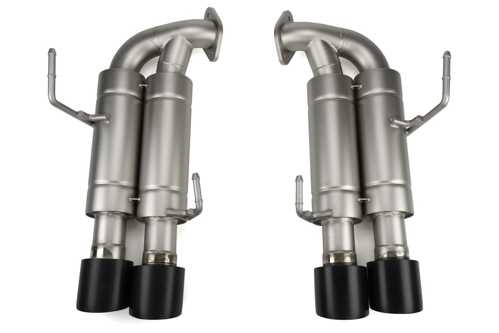 CP-E Austenite Axle Back Dual Mufflers - 2015-2021 Subaru WRX / STI