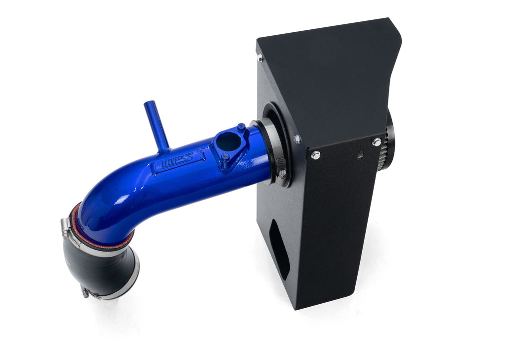 HPS Performance Air Intake Kit with Heat Shield, 2019-2025 Toyota RAV4 Hybrid 2.5L, Blue, 827-768BL