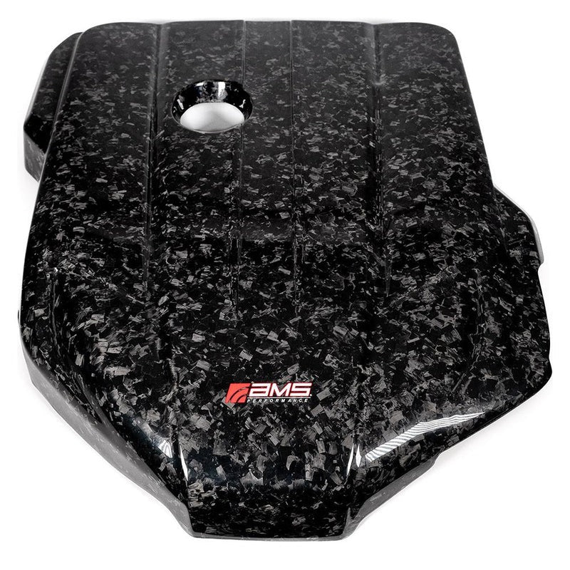 AMS Performance Chopped Carbon Fiber Engine Cover (20th Anniversary Limited Edition) - 2020-2024 Toyota GR Supra