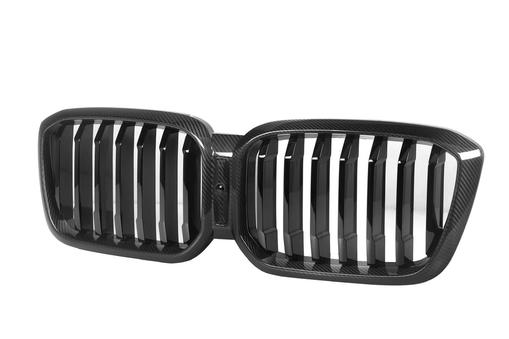 X3 G01/G02 LCI Single Slat Dry Carbon Fiber Grill