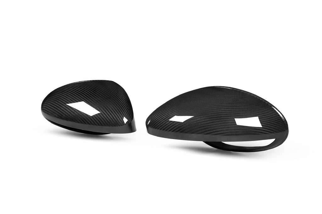 718 982 OEM Style Dry Carbon Fiber Mirror Cap LHD