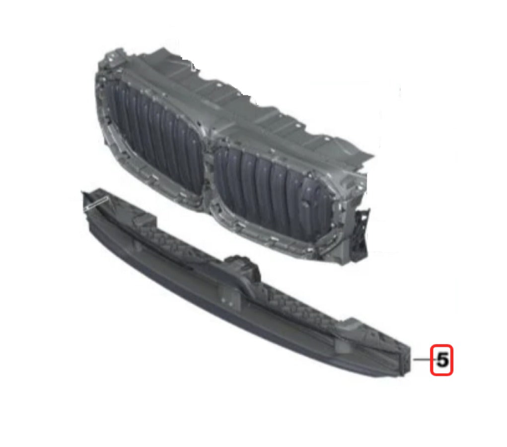 BMW G05 X5 Engine Air Duct With Air Flap Control 51745A29C48 (Center)