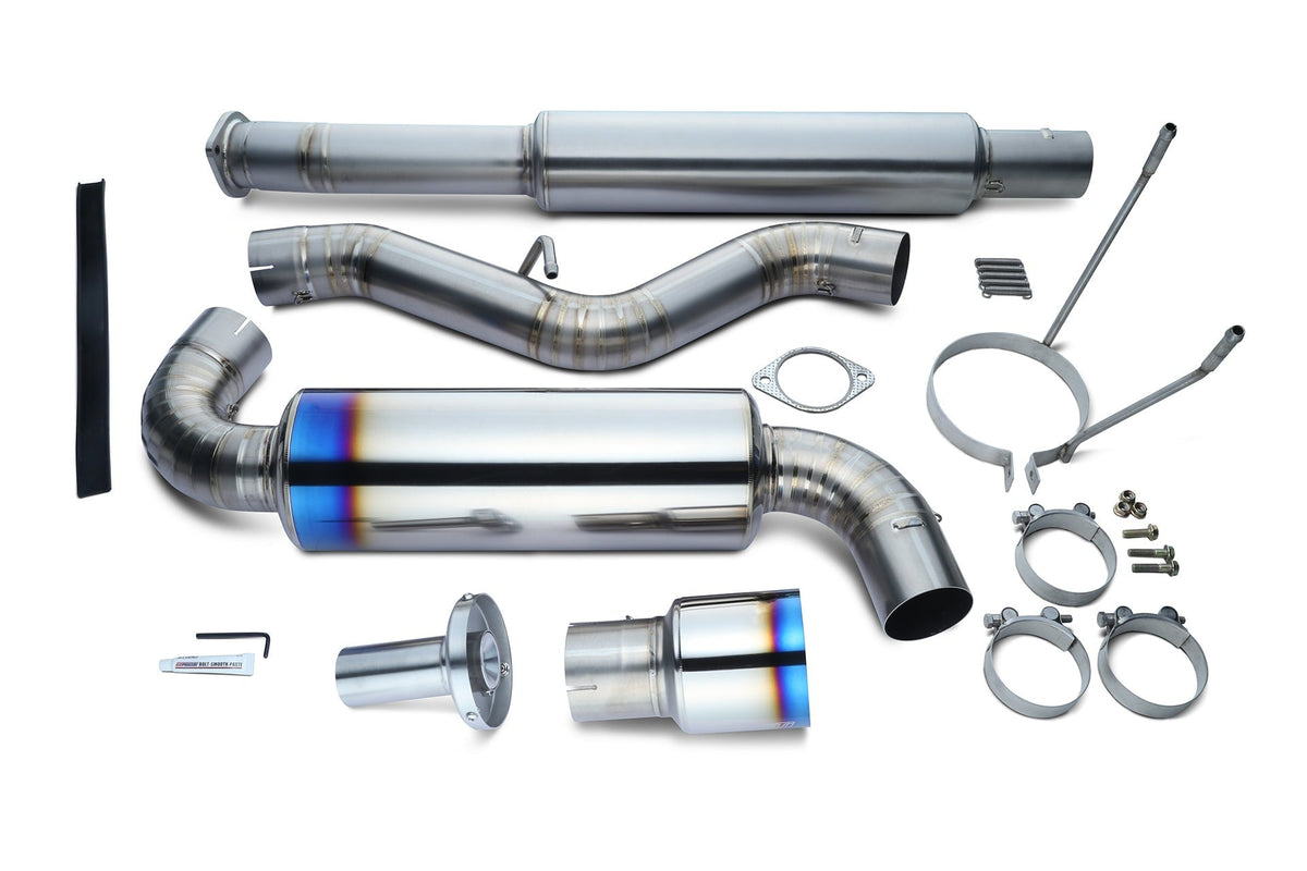 Tomei Expreme Ti Catback Exhaust Ver. 2 Single Exit - 2013-2016 Scion FR-S / 2013-2024 Subaru BRZ / 2017-2024 Toyota GR86