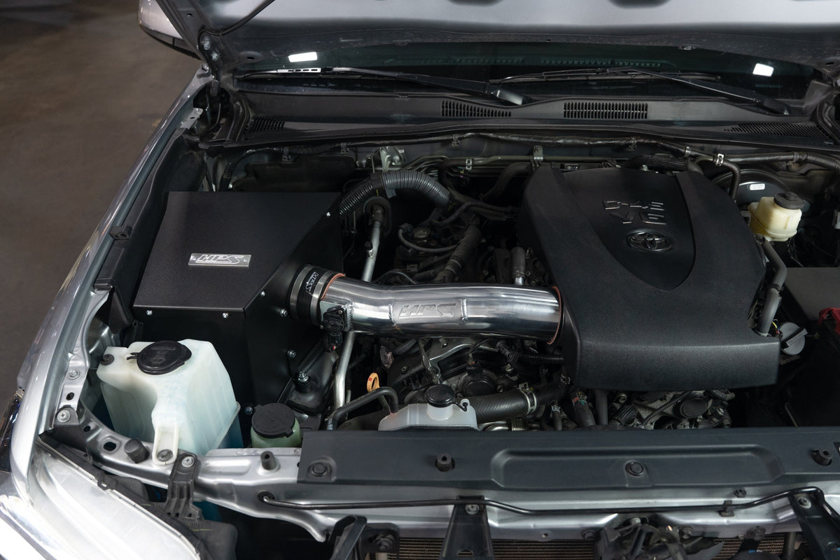 HPS Performance Air Intake Kit 2016-2023 Toyota Tacoma 3.5L V6, Includes Heat Shield, 827-792