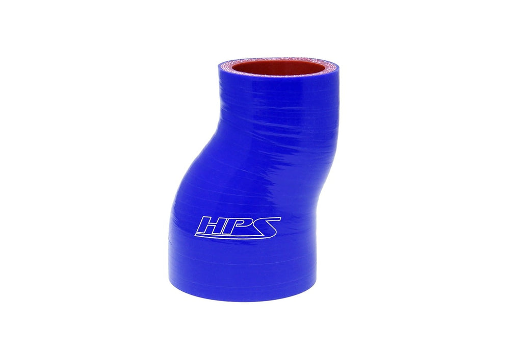 HPS 1-1/4" - 1-1/2" Silicone Offset Reducer Coupler Hose, High Temperature 4-ply Reinforced