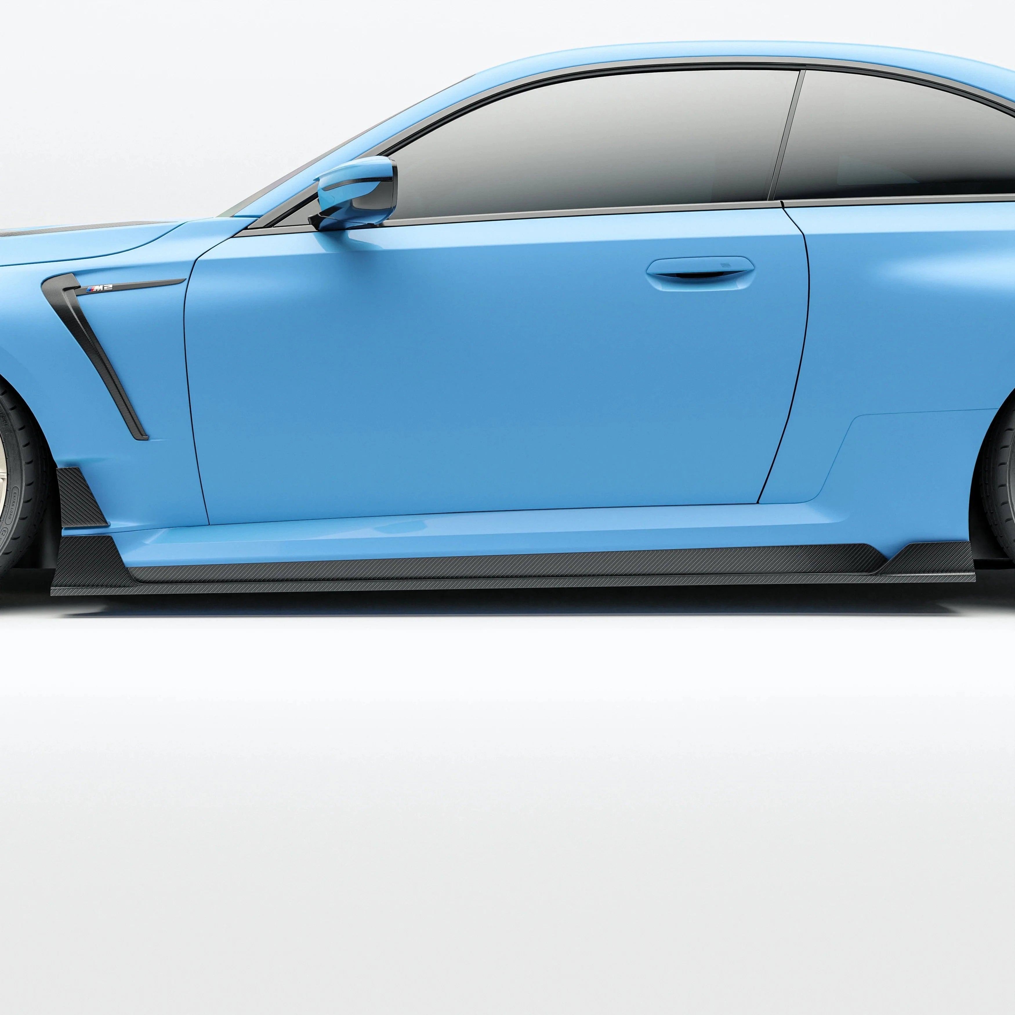 Revozport Carbon Fiber Side Skirts for BMW G80 G81 M3 2021-2024