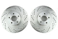 Stoptech C-Tek Sport Drilled and Slotted Front Rotor Pair - 2013-2021 FRS / BRZ / 86