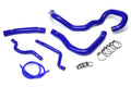 HPS Blue Reinforced Silicone Radiator + Heater Hose Kit Mitsubishi 08-17 Lancer 2.0L 2.4L DE ES GTS