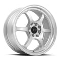 VORS LT61 16" 4x98 Silver Machined Face
