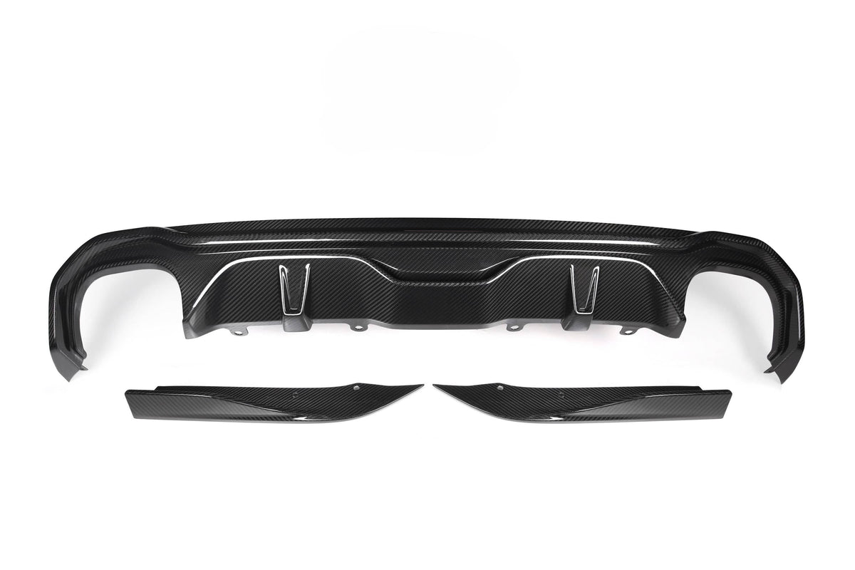G26 SQ Style Dry Carbon Diffuser Dual Tips