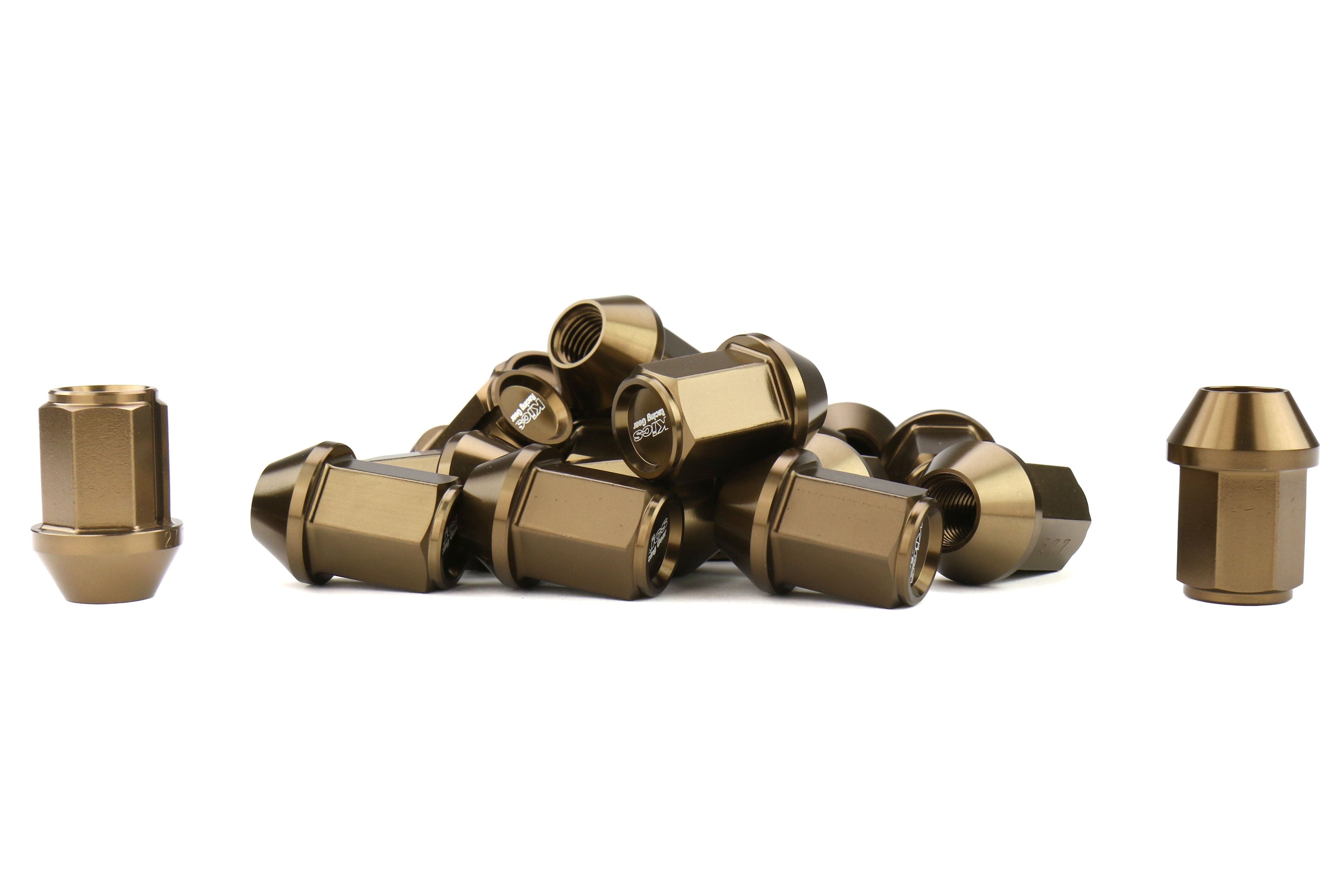 Project Kics Leggdura Racing Lug Nuts Bronze M12X1.25 - Universal