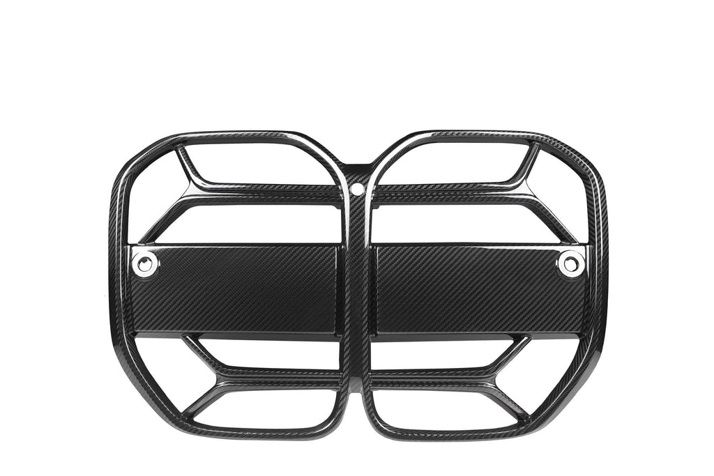 4 Series Coupe/Convertible G22/G23 CSL Style Dry Carbon Fiber Grill With or Without ACC