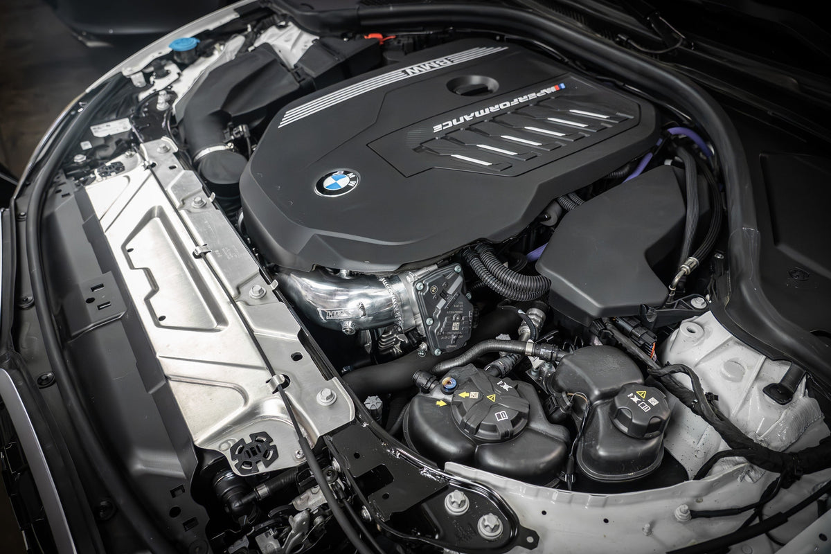 HPS Performance Charge Pipe, 2020-2024 BMW M240i G42 3.0L Turbo B58, 17-159