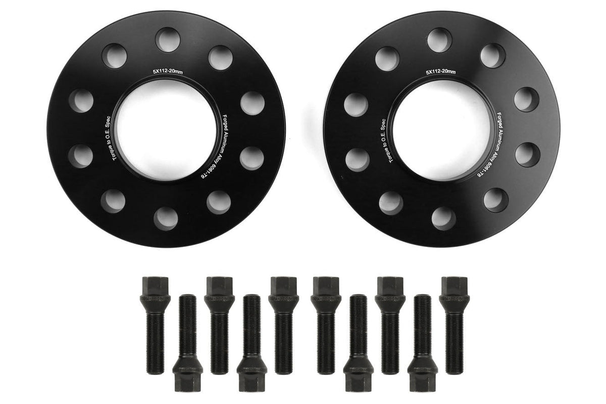 FactionFab 5x112 20mm Wheel Spacer Pair and Lug Bolts Kit - 2020-2024 Toyota Supra A90