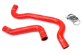 HPS Red Reinforced Silicone Radiator Hose Kit Coolant Dodge 03-05 Neon SRT-4 Turbo