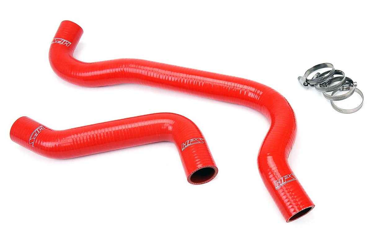 HPS Red Reinforced Silicone Radiator Hose Kit Coolant Dodge 03-05 Neon SRT-4 Turbo
