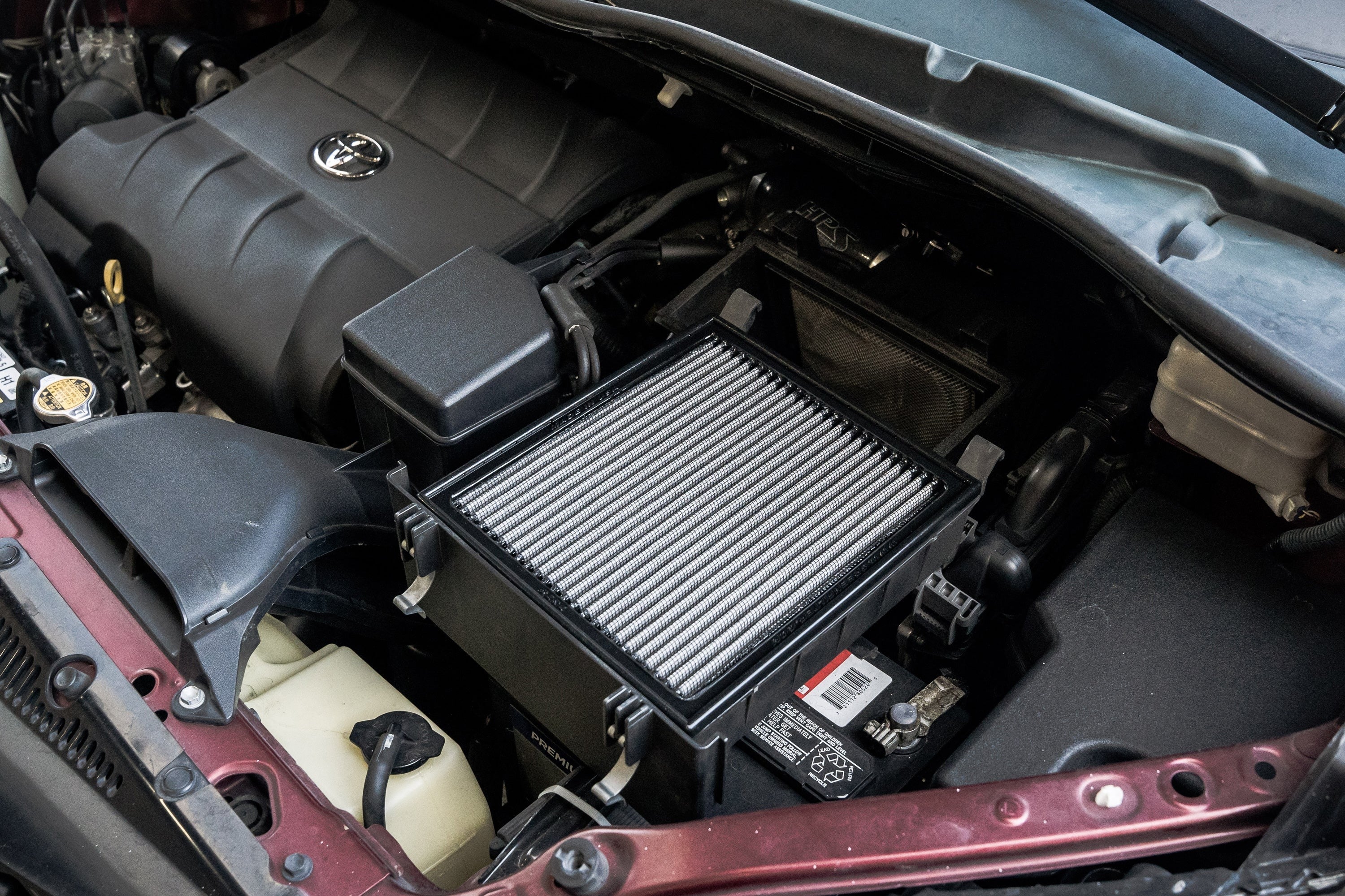 HPS Performance Drop-In Air Filter 2019-2021 Toyota RAV4 2.5L, HPS-457378