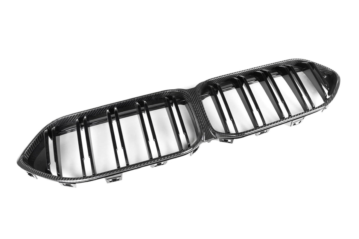 2 Series F44 Double Slat Dry Carbon Fiber Grill