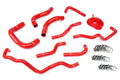 HPS Reinforced Red Silicone Radiator + Heater Hose Kit Coolant Scion 08-14 iQ 1.3L