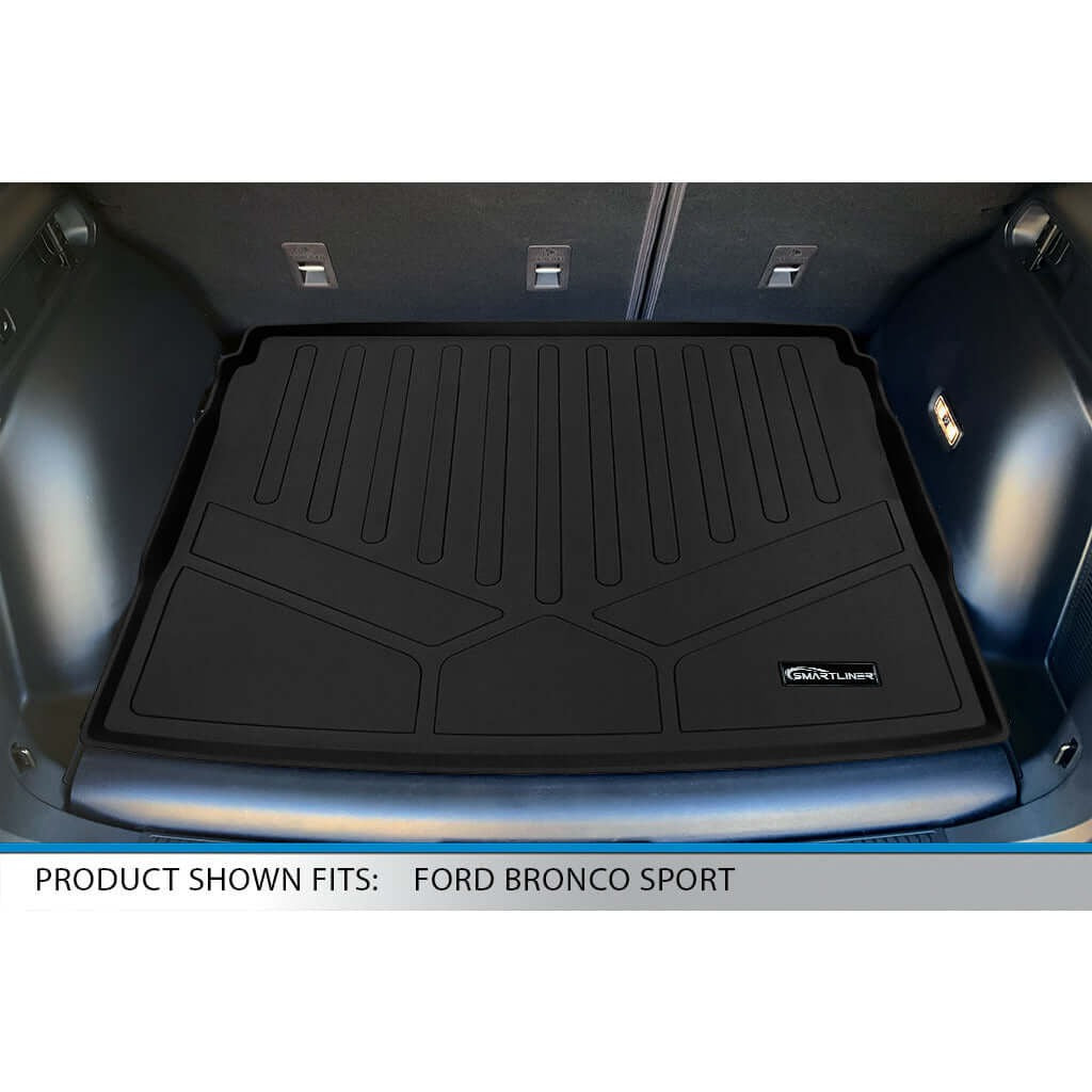 SMARTLINER Floor Liners for 2021-2026 Ford Bronco Sport Rubber Flooring