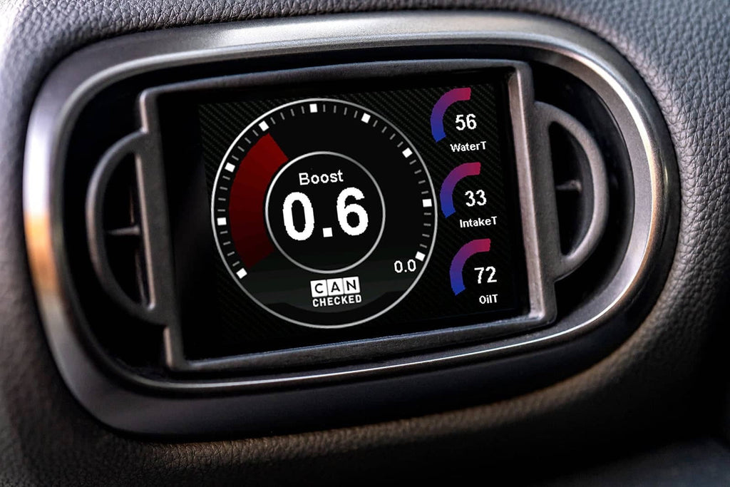 CANchecked Toyota XP210 Yaris MFD32 Multi Function Display | 3.2" Gen2 (LHD) - For Standalone ECU