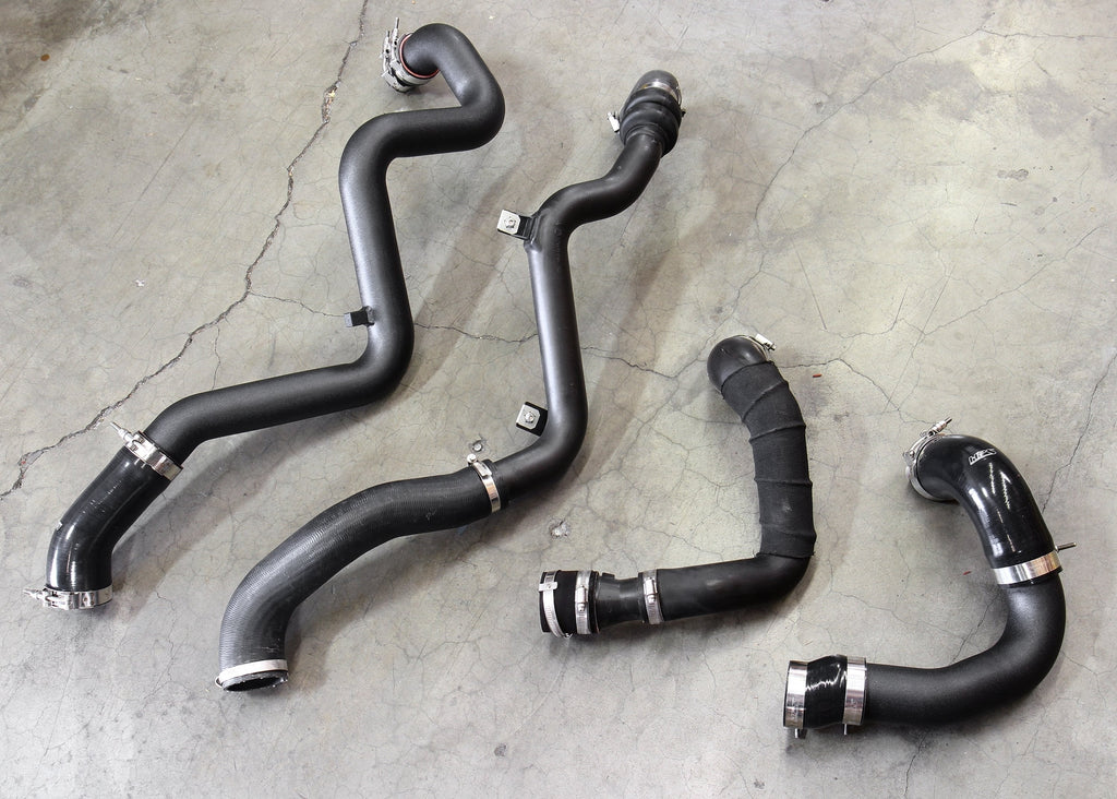 HPS Intercooler Hot Charge Pipe and Cold Side, 2016-2018 Ford Focus RS 2.3L Turbo
