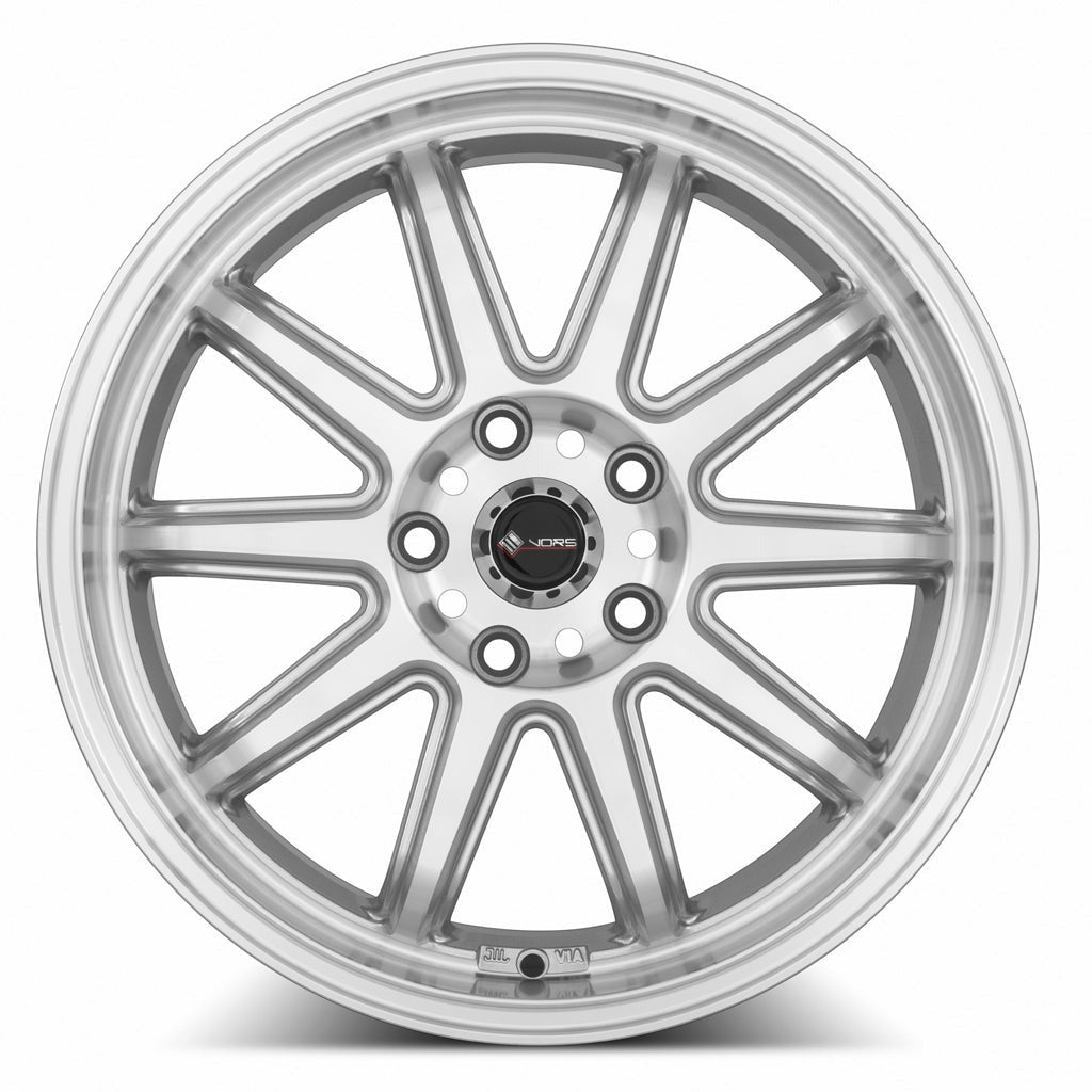 VORS SP2 17" 5x112 Silver Machined Face