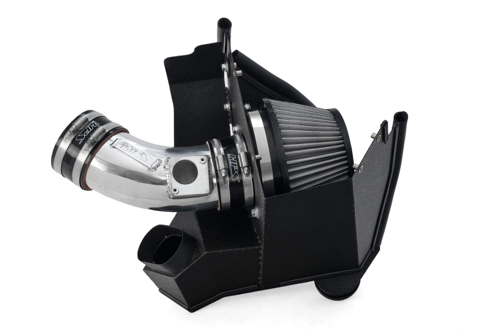 HPS Performance Air Intake Kit with Heat Shield, 2021-2025 Acura TLX Type S 3.0L Turbo, Polished, 827-783P
