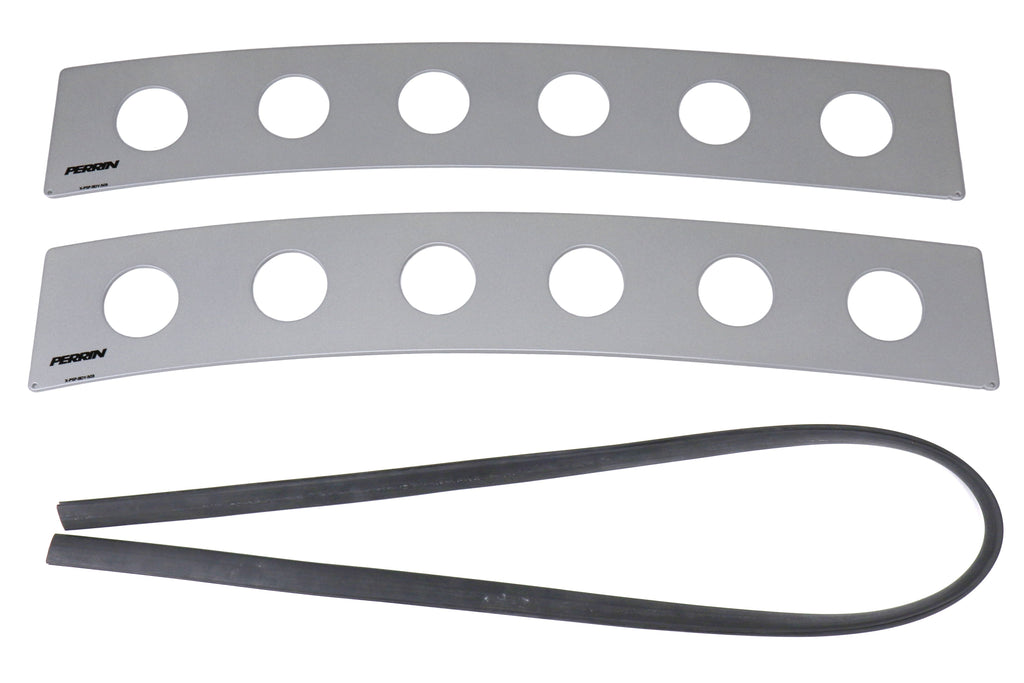 PERRIN Rear Window Vents (Silver) - 2015-2021 Subaru WRX / STI