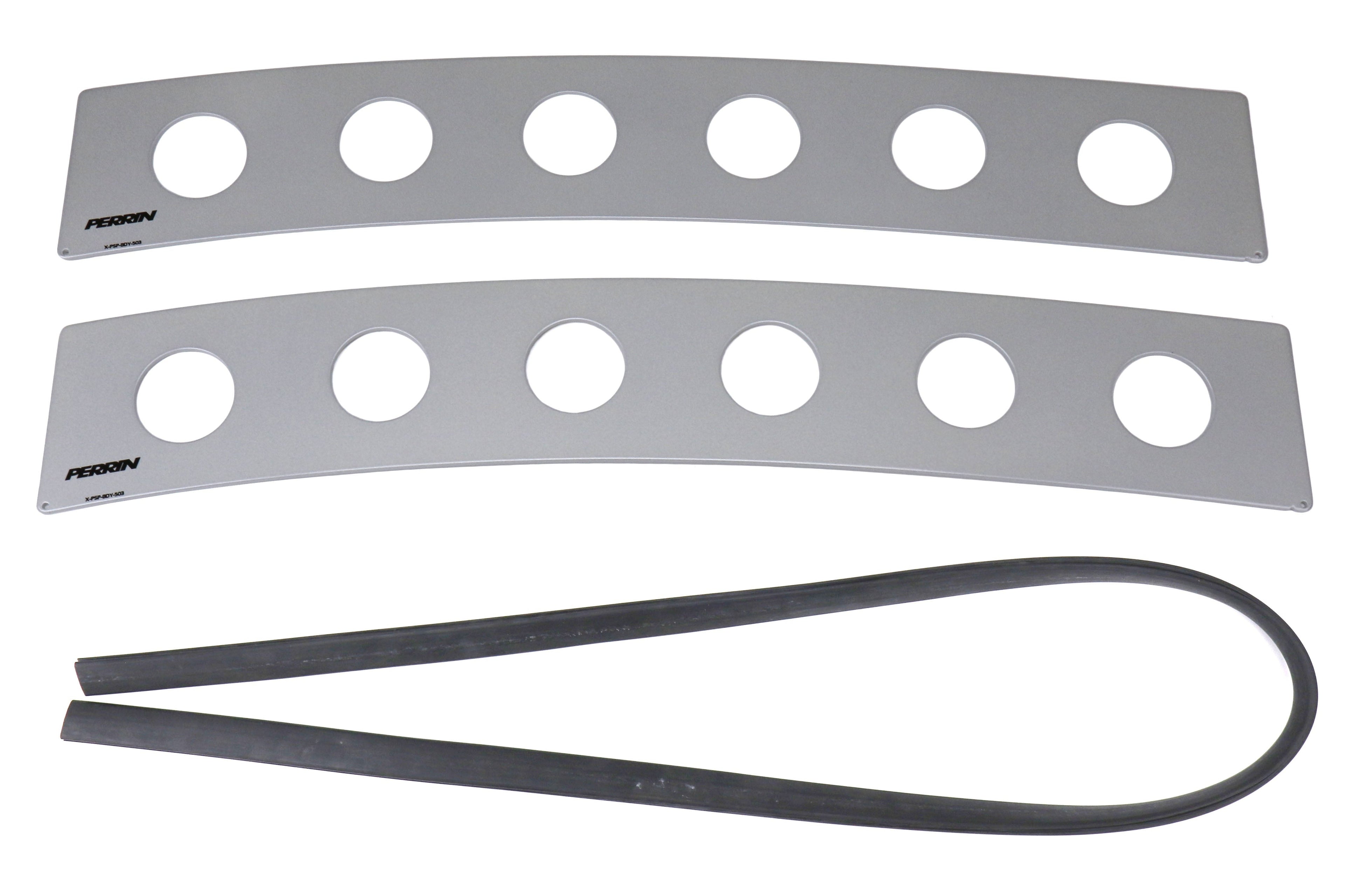 PERRIN Rear Window Vents (Silver) - 2015-2021 Subaru WRX / STI