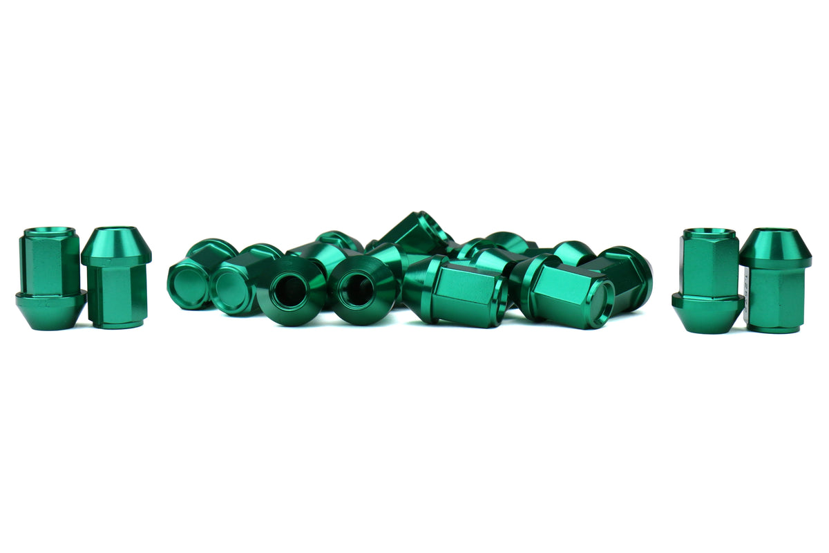 Project Kics Project Leggdura Racing Light Green Lug Nuts 12x1.25 - Universal