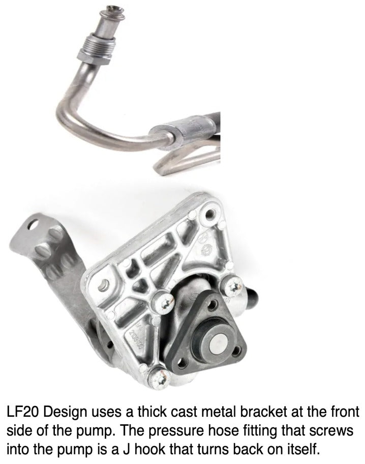BMW E46 3-Series New LF20 Power Steering Pump By Cardone 32416760036
