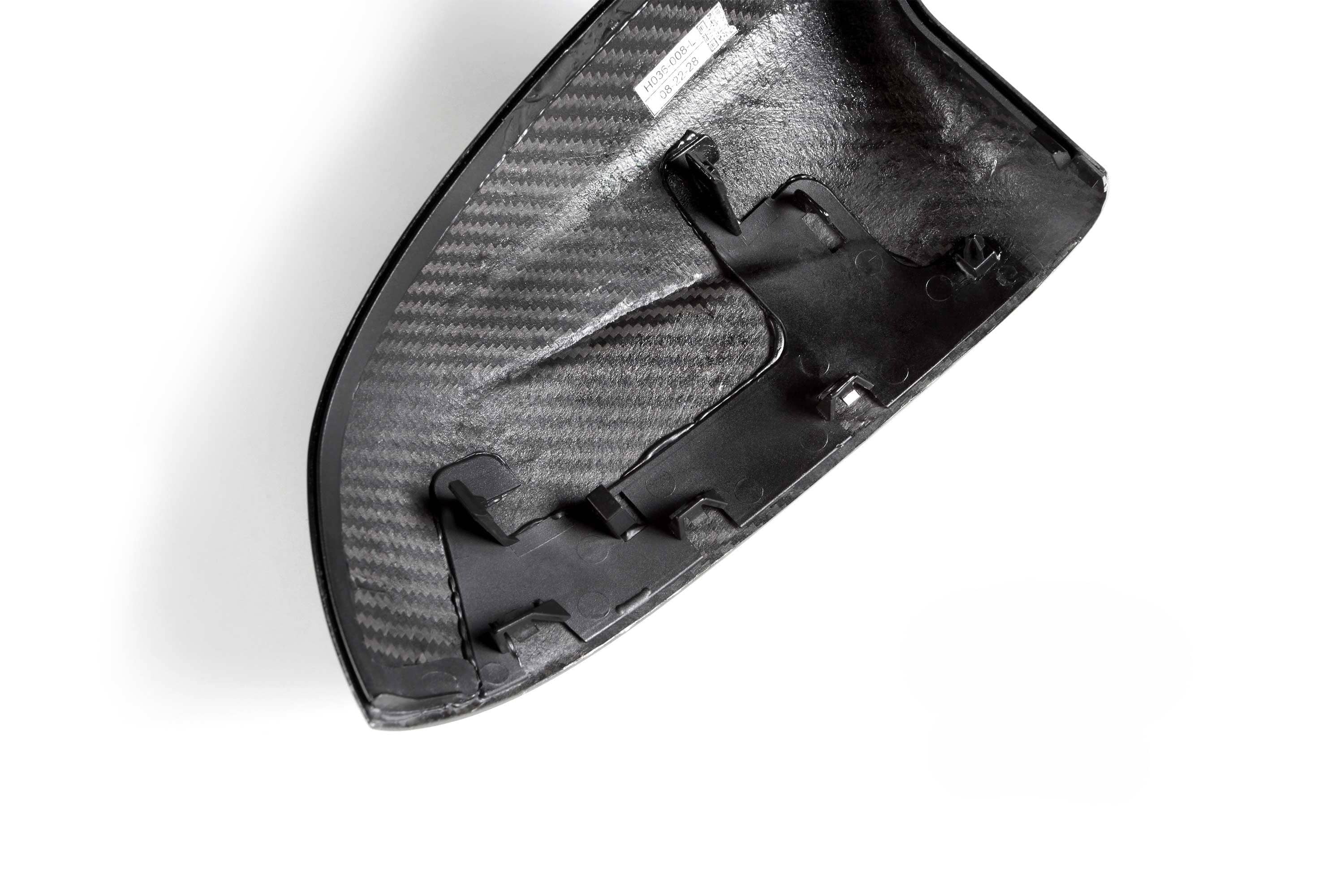 F97/F98 X3M/X4M OEM Style Dry Carbon Mirror Caps
