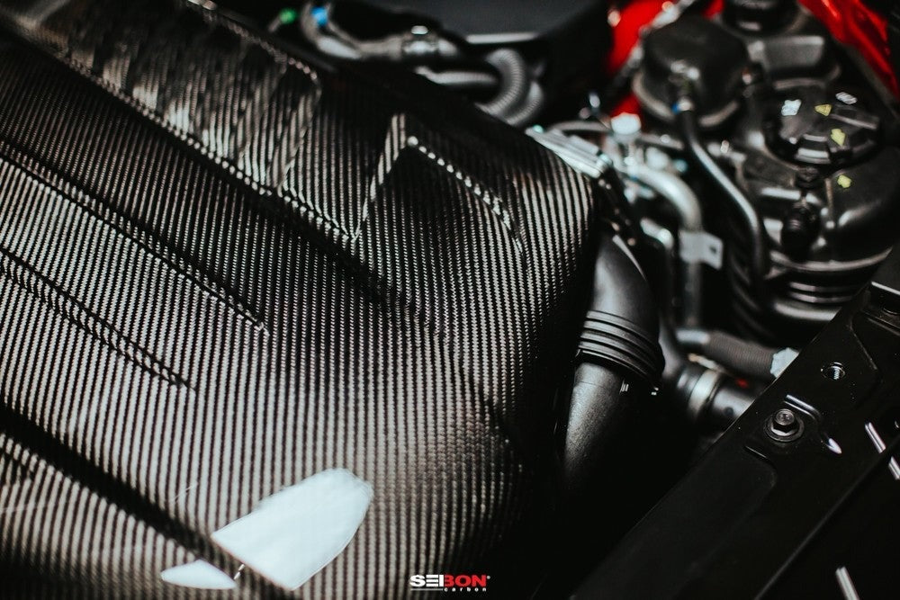 Seibon Carbon Fiber Engine Cover - 2020+ A90 Supra