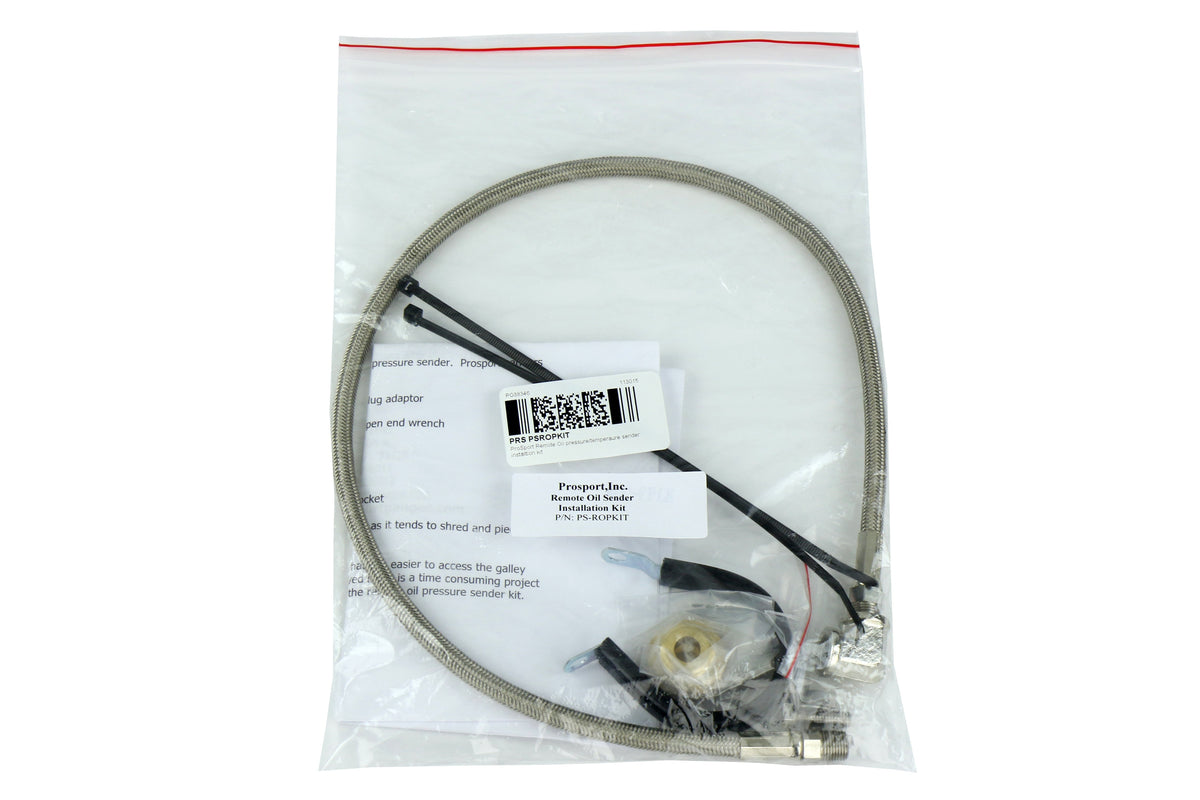 ProSport Remote Oil Pressure/Temperature Sender Install Kit - Universal