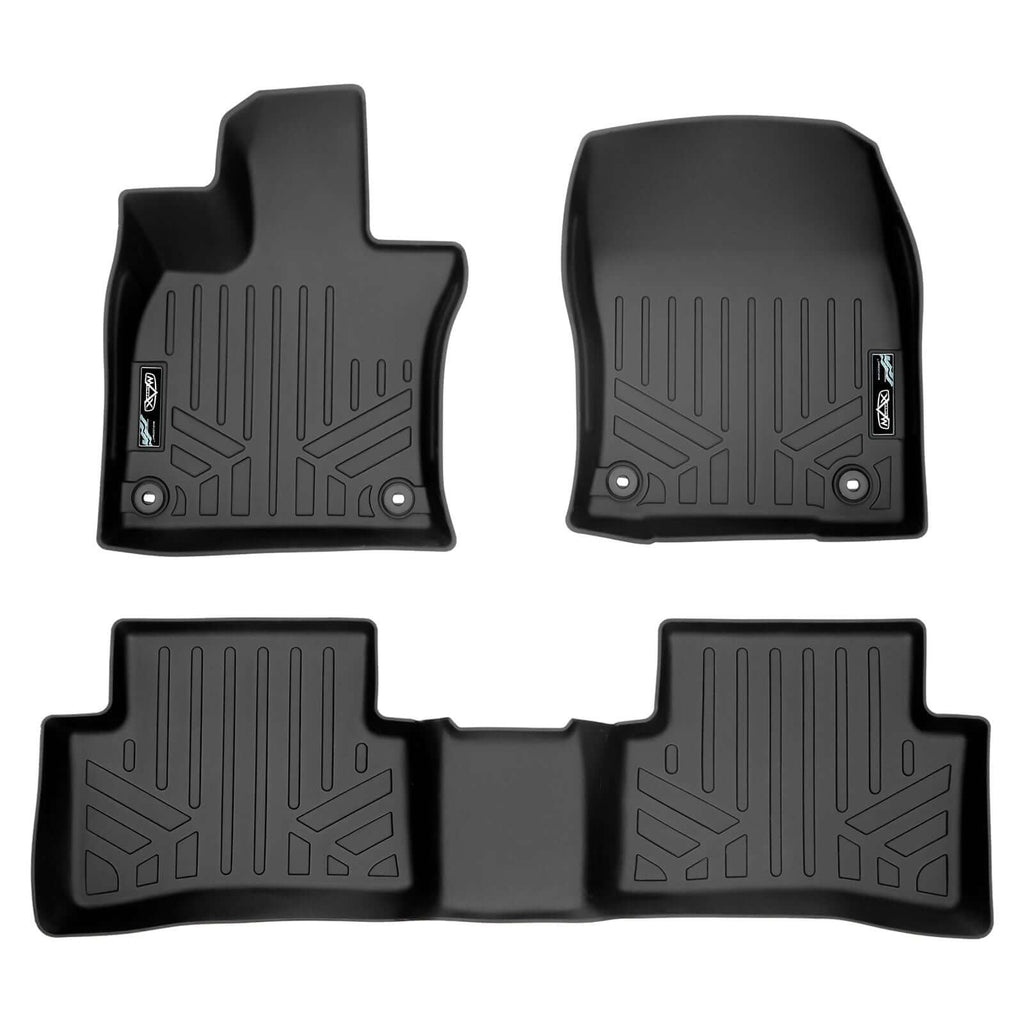 SMARTLINER Custom Fit Floor Liners For 2019-2026 Lexus UX Hybrid (Only Fits Models With Subwoofer in Cargo Area)